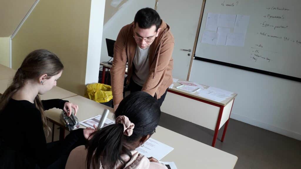 interventions d’étudiants kiné/infirmiers Lycée Campus Talensac Nantes